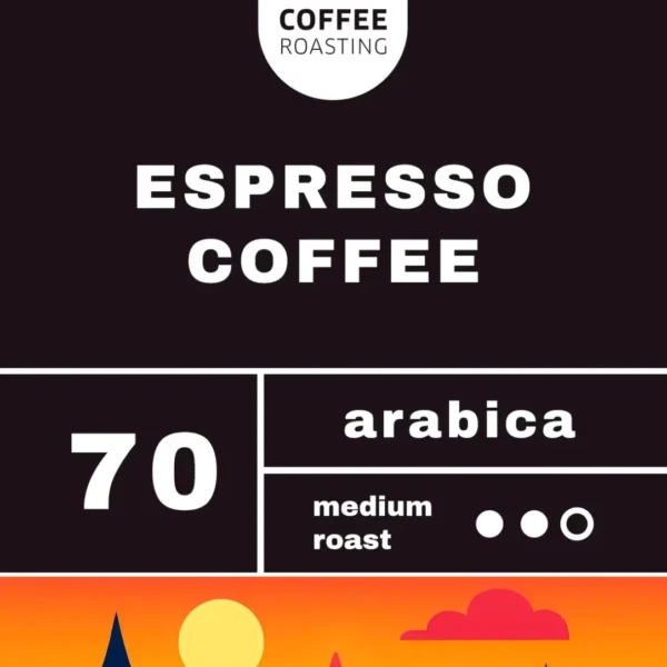 قهوه 70% عربیکا 30% روبوستا سی کافی